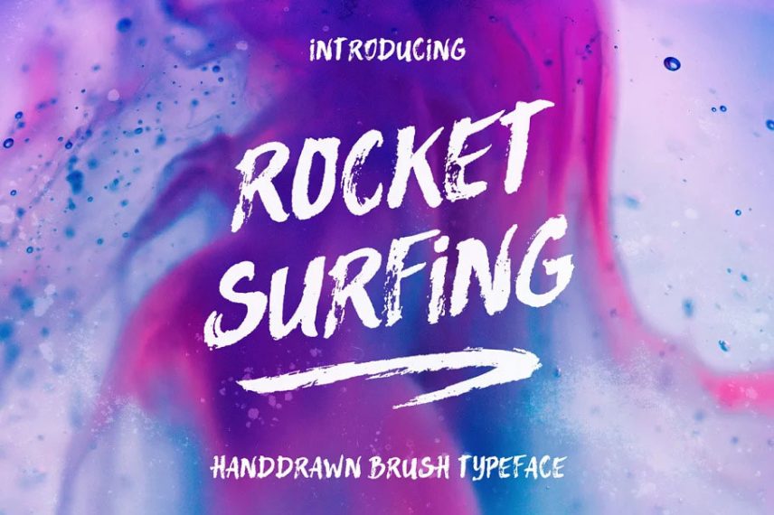 Rocket Surfing Font Extras 