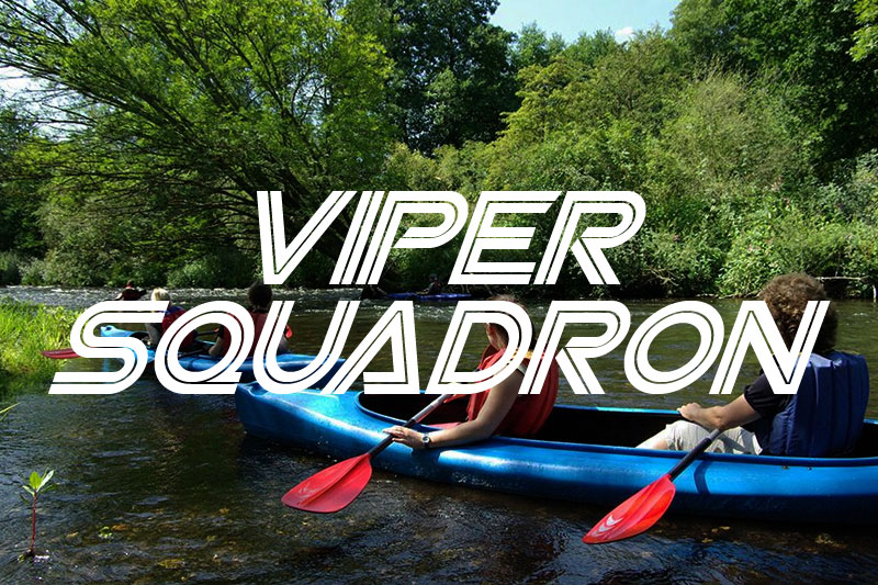 viper squadron sports font