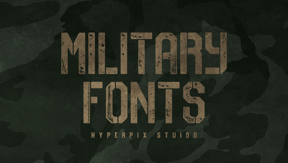 military font