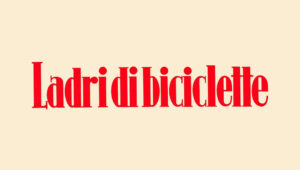 bicycle thieves logo font free download