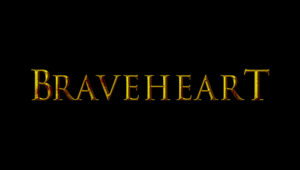 braveheart logo font free download
