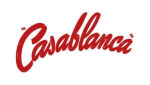 casablanca logo font free download