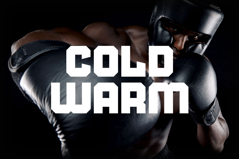 cold warm sports font
