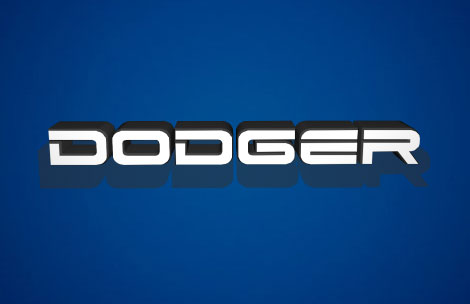 dodger space font