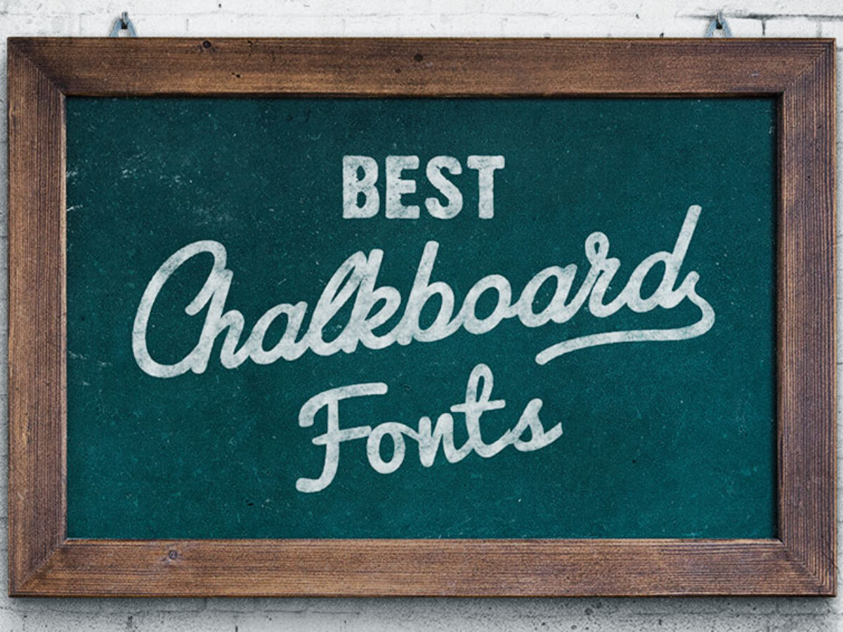 chalk fonts for mac