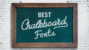 Best Free and Premium Chalkboard Fonts