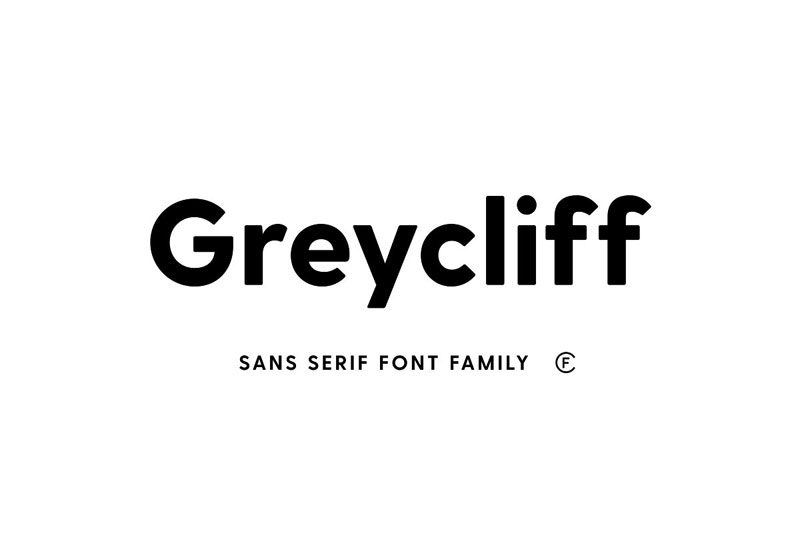 greycliff cf geometric font