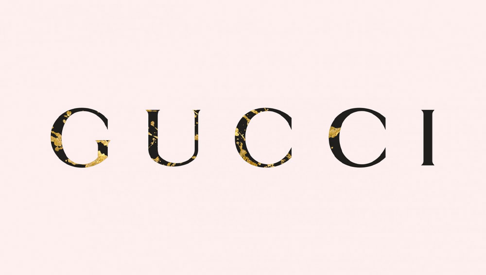 gucci logo letters