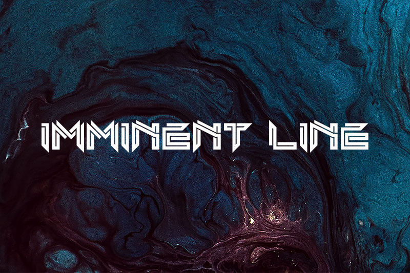 imminent line space font