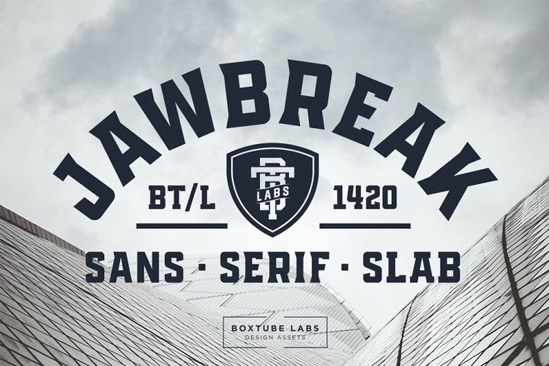 jawbreak sports font