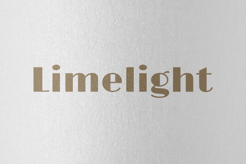 limelight art deco font