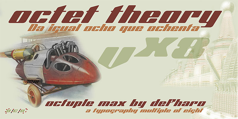 octuple max space font