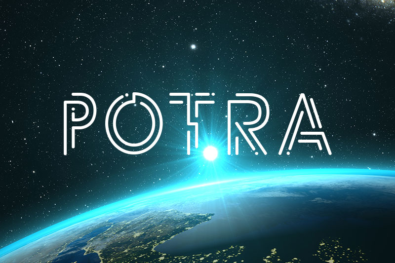 potra space font