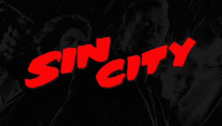 sin city logo font free download