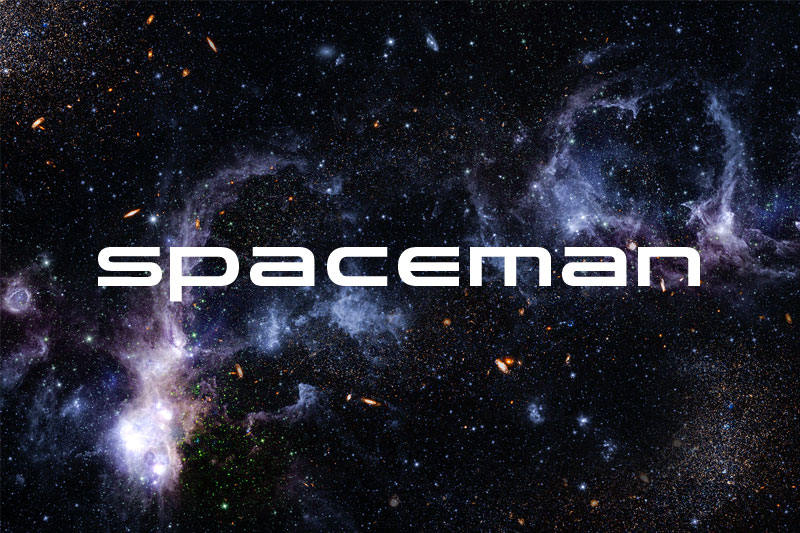 spaceman space font