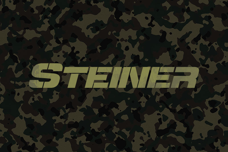 steiner military font