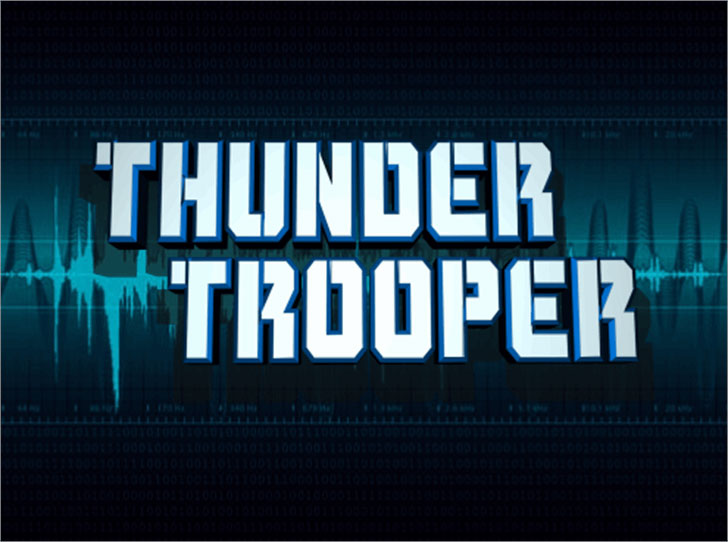 thunder trooper military font