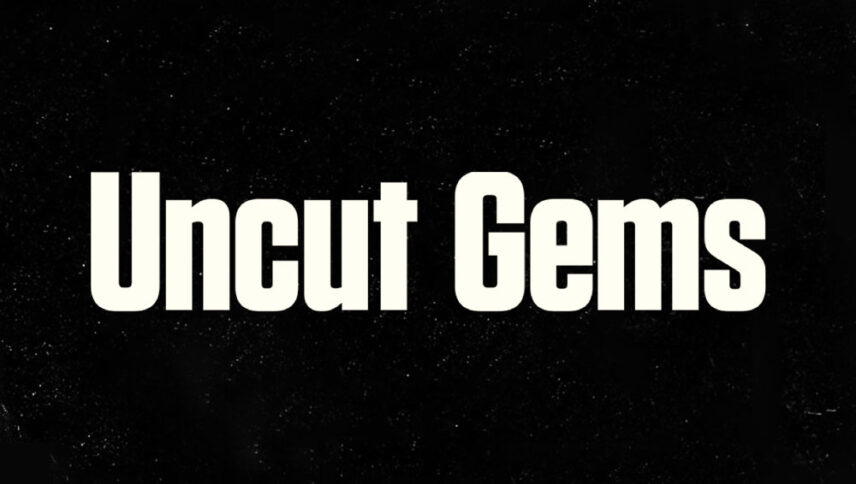 uncut gems logo font free download