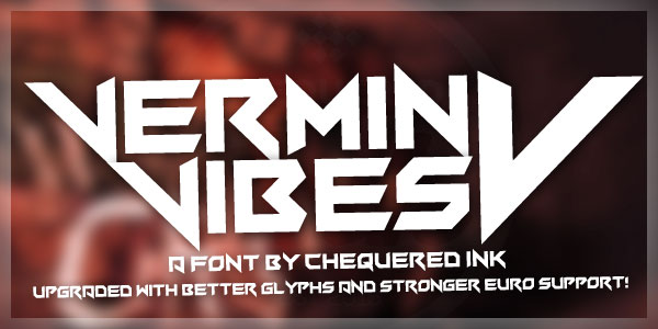 vermin vibes v space font