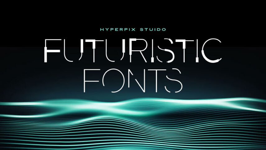 futuristic typeface