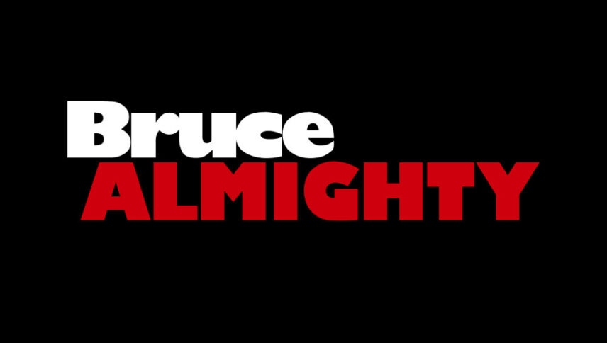 bruce almighty logo font download