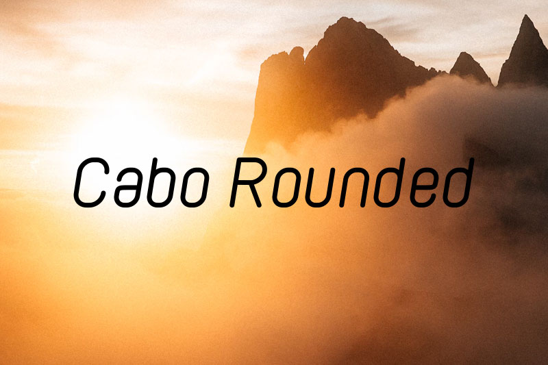 cabo rounded rounded font