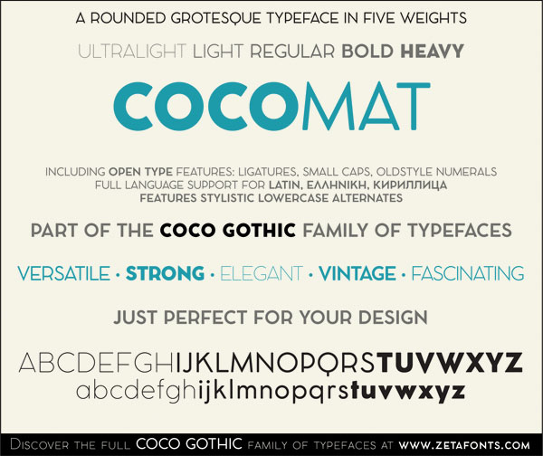 cocomat rounded font