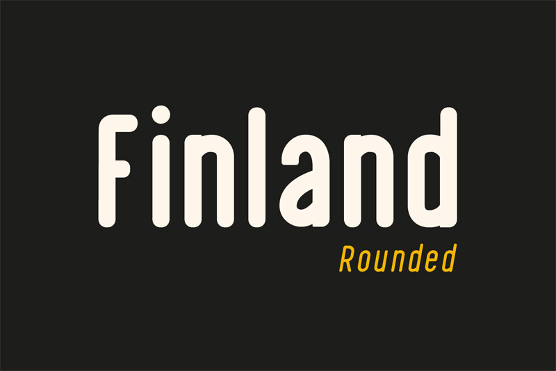 finland rounded rounded font
