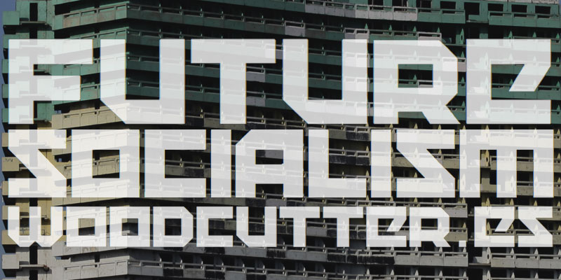 future socialism futuristic font