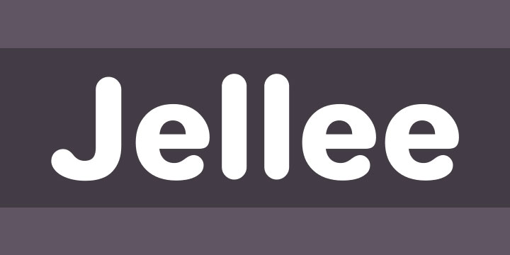 jellee rounded font