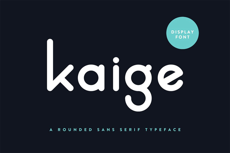 kaige rounded font
