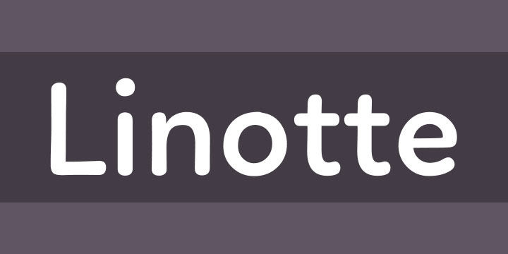 linotte rounded font