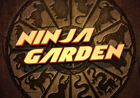 ninja garden futuristic font