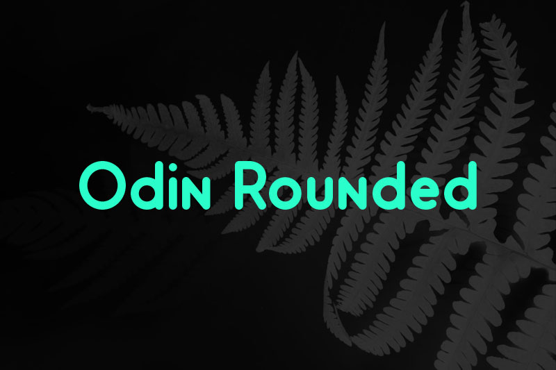 odin rounded rounded font