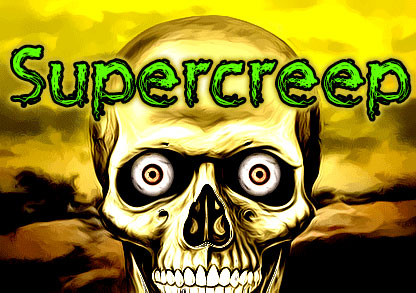 supercreep creepy font