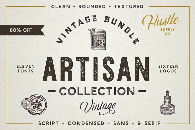 the artisan collection condensed font