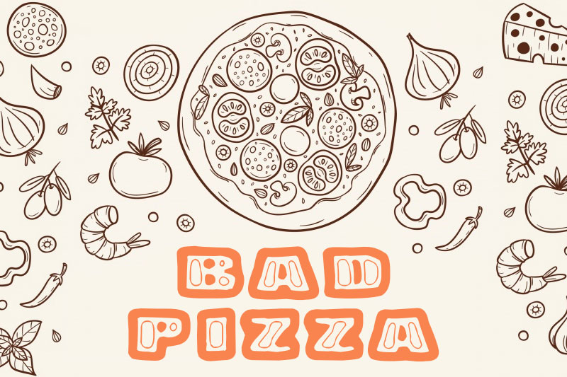 bad pizza font