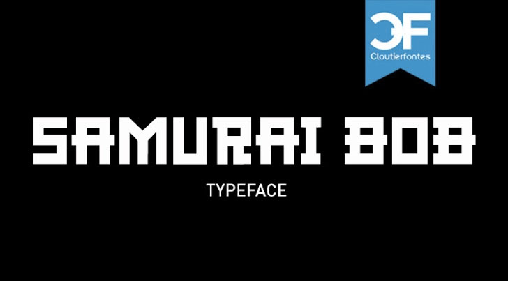 cf samurai bob samurai font