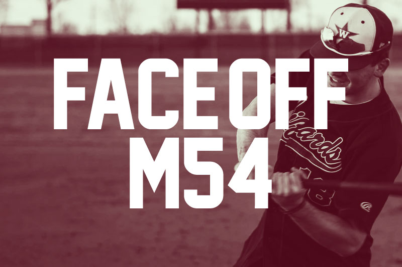 face off m54 varsity font