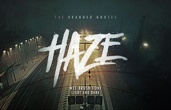 haze samurai font