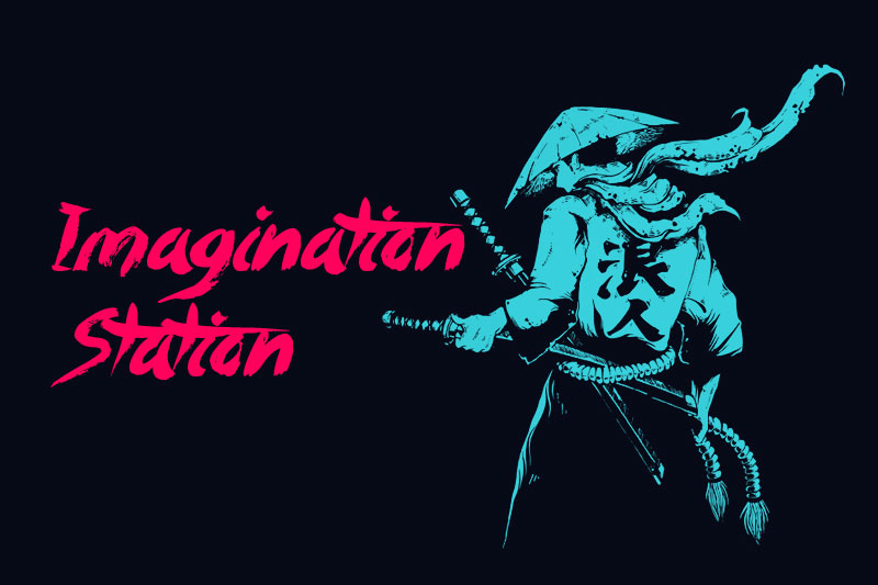 imagination station samurai font