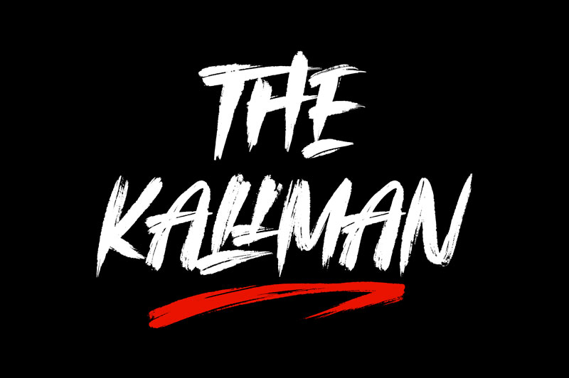 the kallman samurai font