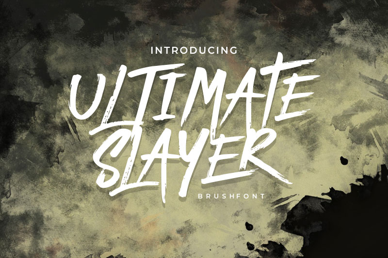 ultimate slayer samurai font