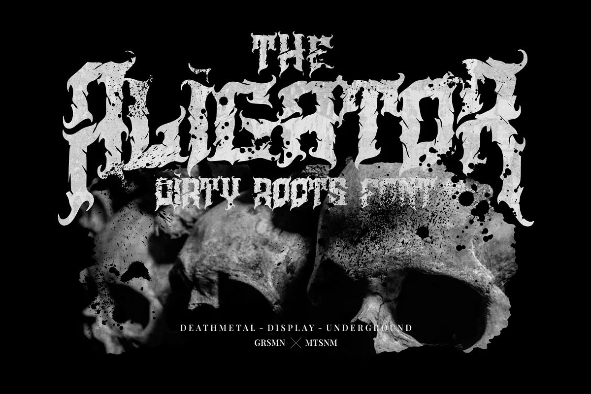 Death fonts. XXII Ultimate-Black-Metal. XXI-Ultimate-Black-Metal.