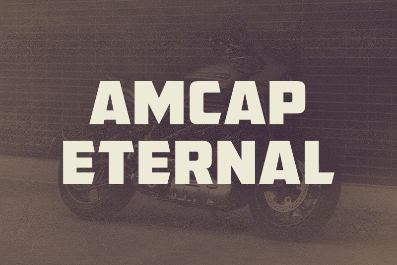 amcap eternal motorcycle font