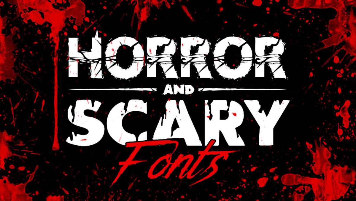 download creepy fonts for photoshop
