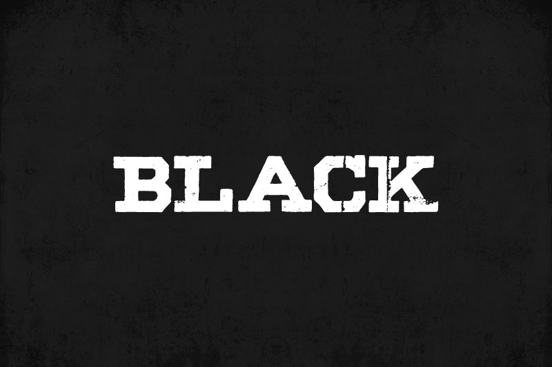 black wrestling font