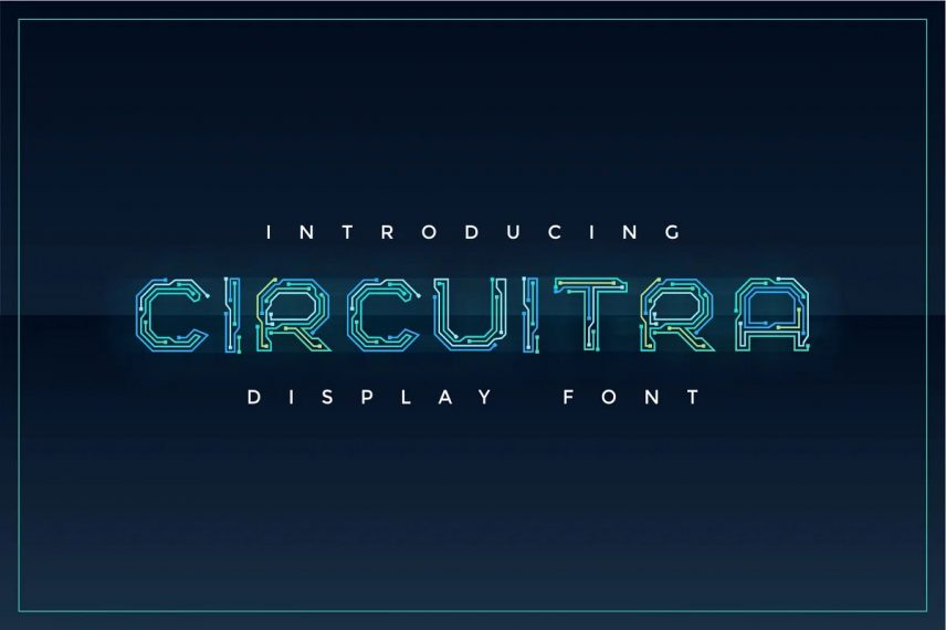 Circuitra Color Font