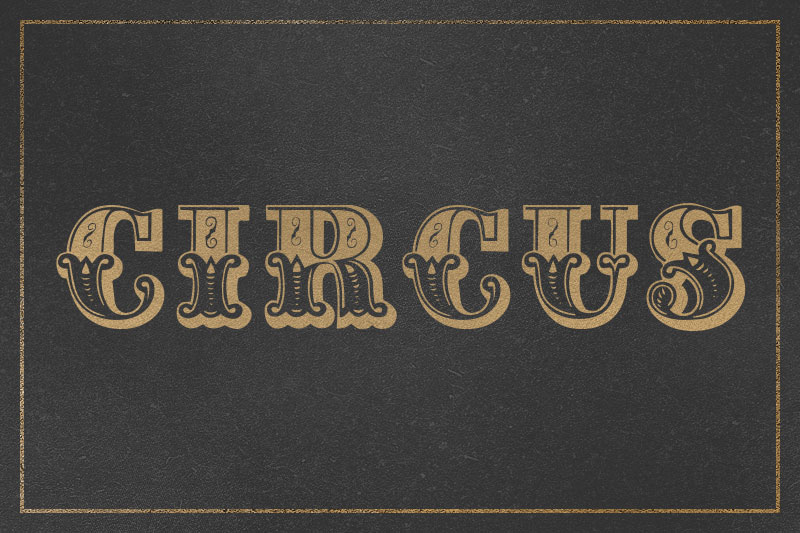 circus royal font