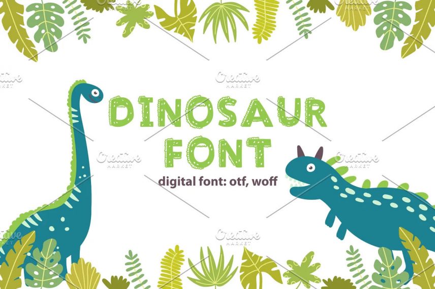 Dinosaur Kids Font